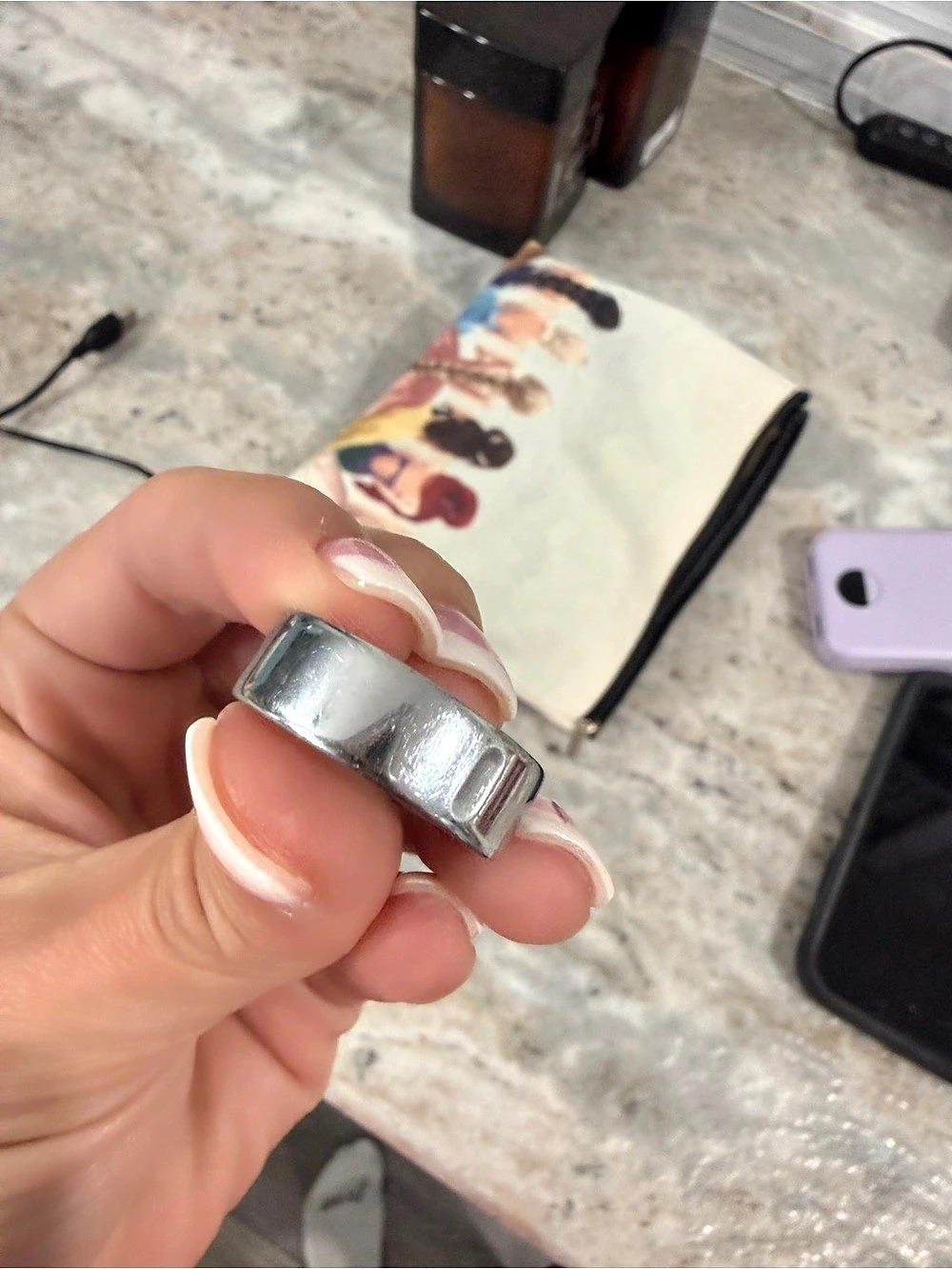 Oura Ring Gen 4 Heritage Silver Ring